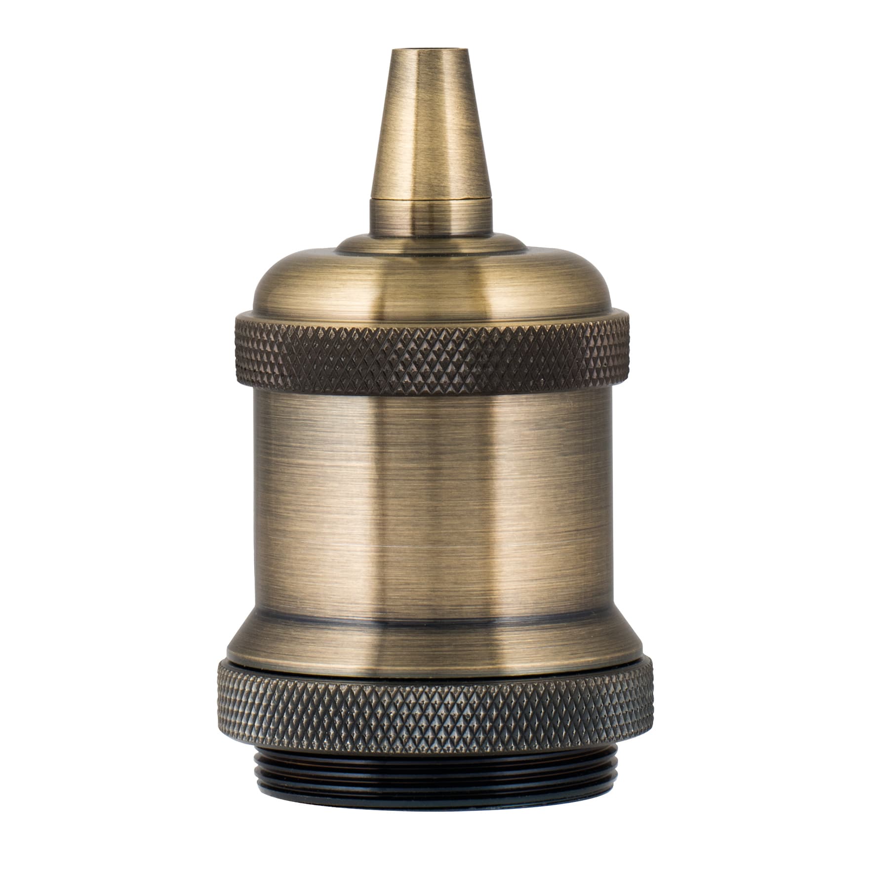 BAILEY Retro Lamphouder alu E27 Antiek Brons M10 Complete set Lamphouder Max 60W 139692