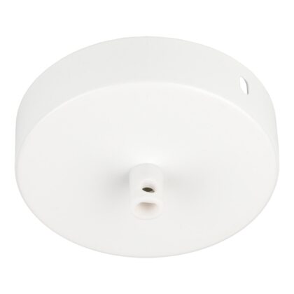 BAILEY Plafondkap Metaal Wit 100x25mm met kunststof trekontlaster wit 139703