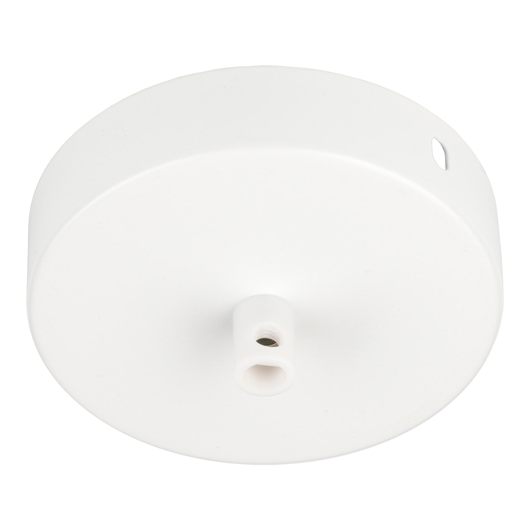 BAILEY Plafondkap Metaal Wit 100x25mm met kunststof trekontlaster wit 139703