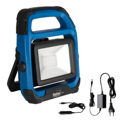 BAILEY RoBust LED Portable 2.0 20W 4000K 1600lm Dimschakelaar IP44 Blauw Vervangbare ac 140794
