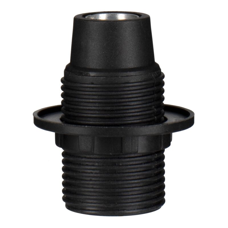 BAILEY BAI Lamphouder E14 Thermoplastisch M10x1 Zwart Buitendraad met schroefring 141116