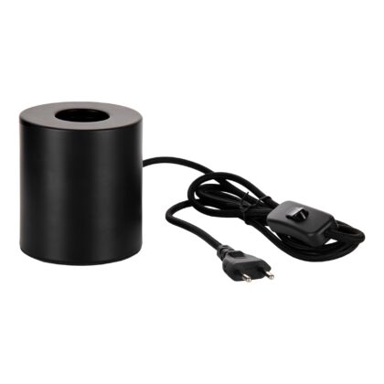 BAILEY Table Lamp E27 Metal Black 142285