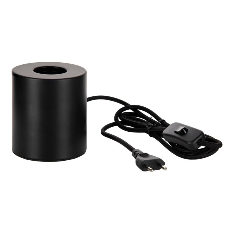 BAILEY Table Lamp E27 Metal Black 142285