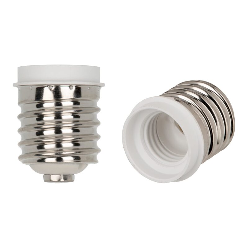 BAILEY BAI Verloopfitting Adapter E40 naar E27 Geschikt voor LED lampen met E27 voet Ma 144929