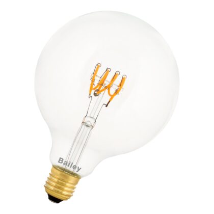 BAILEY SPIRALED Leslie G125 E27 DIM 3.2W 190lm 922 Clear 145016