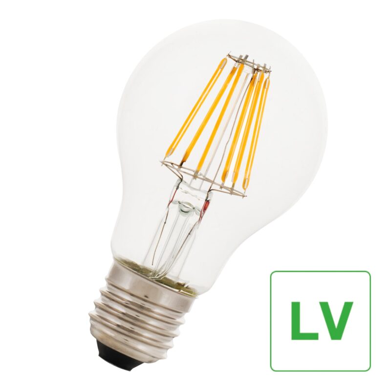 BAILEY BAI LED Filament A60 E27 12V-24V 6W 690lm (53W) 2700K Helder 145609