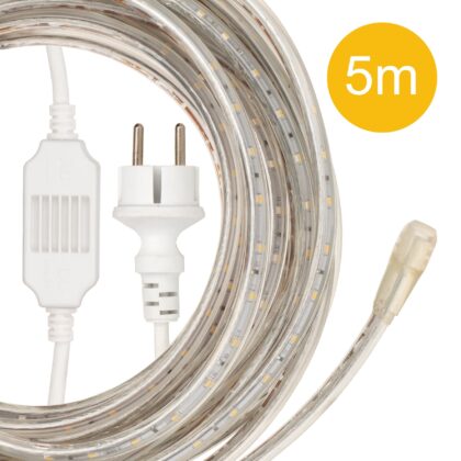 BAILEY BAI RoBust LED Rope 5 meter 5W/m 380lm/m 4000K incl. Stroomkabel & eindkapje 145637