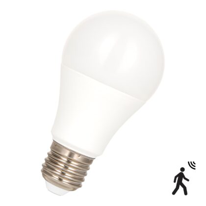 BAILEY Ecoplus LED Sensor Peer A60 E27 9W 820lm 2700K Opaal 230V-240V 200° 145744
