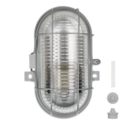 BAILEY RoBust Bulkhead E27 Oval Large Grey 100W 145970