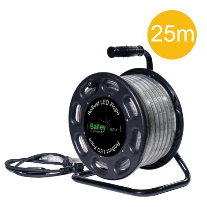 BAILEY RoBust LED Rope Plus 25M 12W/m 1200lm/m 6500K IP65 op haspel 146803