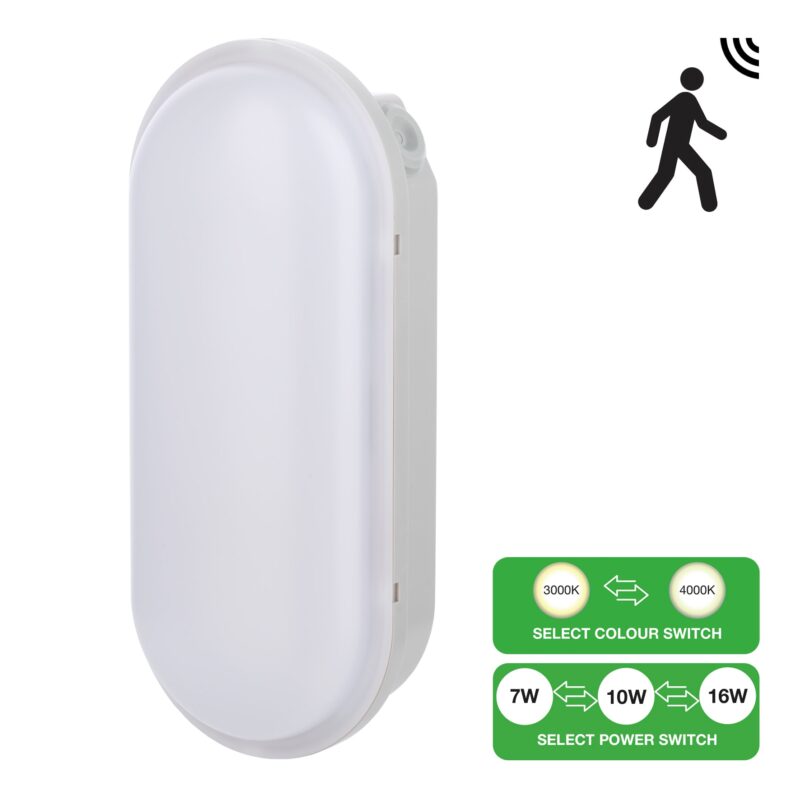 BAILEY LED Bulkhead Switch Sensor 7W-10W-16W 570-1500lm 830-840 146831