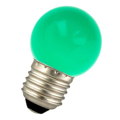 BAILEY LED Party Bulb Kogel G45 E27 1W Groen Opaal 30lm 45x70mm IP44 Plastic prikkabel 80100035281
