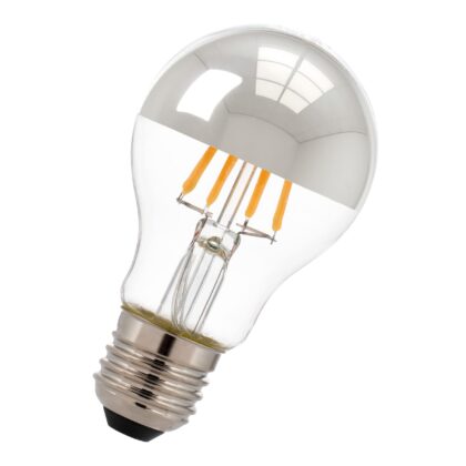 BAILEY LED Filament Peer A60 E27 6W 2700K Kopspiegel Zilver Helder 550lm 80100035356