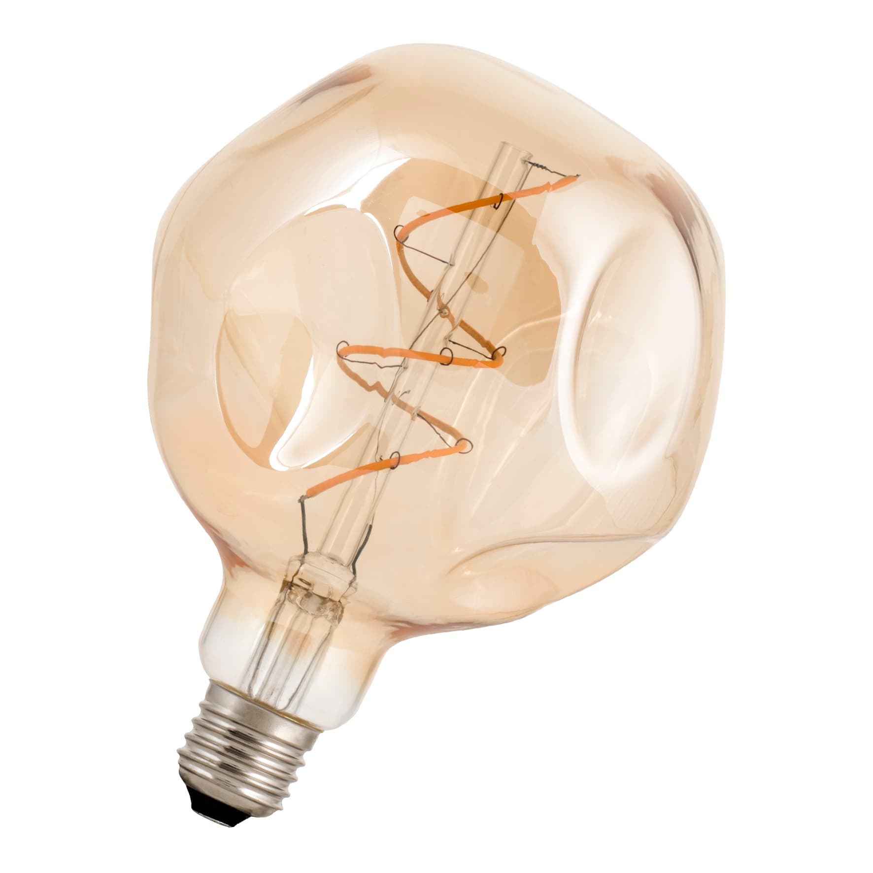 BAILEY LED Filament Big Baby G125 E27 3W 2200K Goud 120lm Dimbaar CRI90-100 125x176mm 80100040744