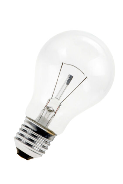 BAILEY Laagvolt Peer A60 E27 24V 60W Helder 60x108mm 1000u Gloeilamp G27024060