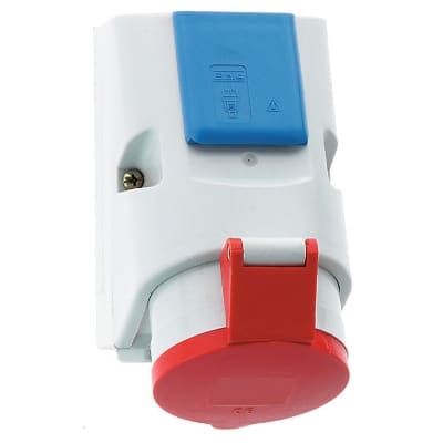 BALS CEE opbouwstopcontact 3P+N+T 16A 400V + mono stopcontact IP44 1014