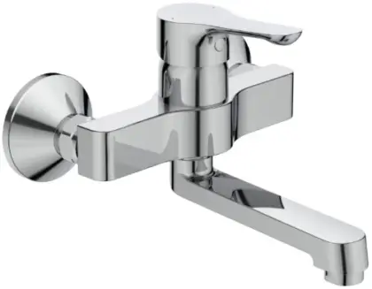 Alpha keukenmengkraan wandmodel - chroom - sprong 150 mm BC649AA