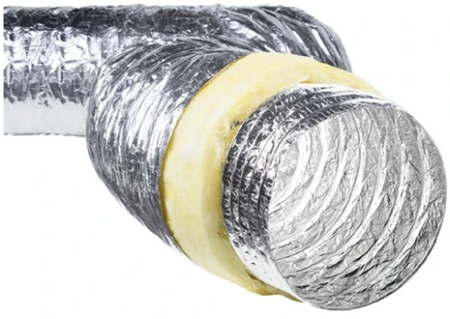 Egeda Sonodec geluidsdempende alu flexibel geisoleerd 82 mm (lengte 500mm) - prijs per stuk BCFL9960820