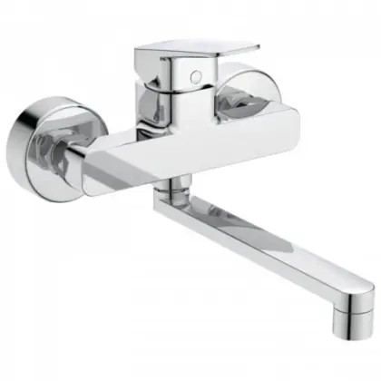 Ceraplan 4 wandmengkraan - chroom - met uitloop 200 mm BD340AA