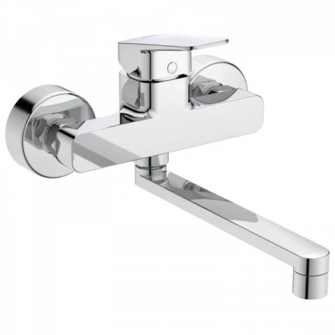 Ceraplan 4 wandmengkraan - chroom - met uitloop 200 mm BD340AA