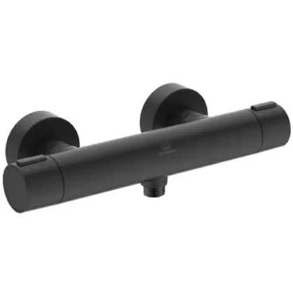 Ideal Standard Alu+ douchethermostaat - zwart mat BD582XG