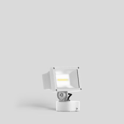 BEGA Schijnwerper LED 12W 4000K 1127lm WB montagedoos IP65 wit 84507WK4
