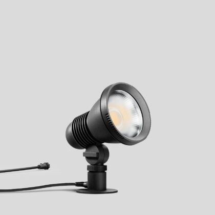 BEGA UniLink Schijnwerper IP65 grafiet incl 1xE27 LED lamp 8W 660lm 84835K3