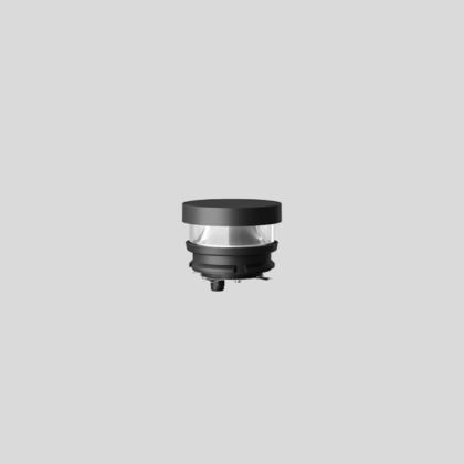 BEGA Bollard head Graphite 3000 K 85088K3