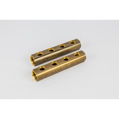 BEGETUBE Collector - doorlaat 1'' met 4 aansluitingen 1/2''V - zonder ontluchtingsopening 200100004