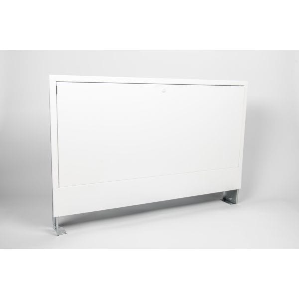 BEGETUBE Inbouwkast 1030 vr verdel verzinkt plaatstaal wit gelakt+cylinderslot 1030x705-8 291011030