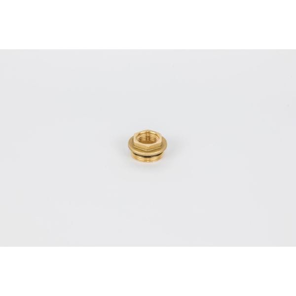 BEGETUBE Draadverloopring 1'' x 1/2'' MF - messing - met O-ring 300001126
