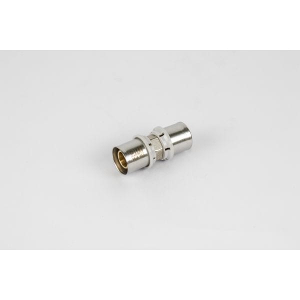 BEGETUBE Dubbele recht model reductie Alpex perskoppeling - 26x3mm x 26x3mm FF - messing 308005656