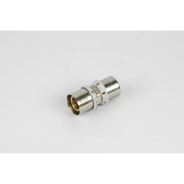 BEGETUBE Dubbele recht model reductie Alpex perskoppeling - 32x3mm x 32x3mm FF - messing 308006666