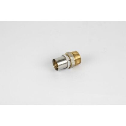 BEGETUBE Recht model Alpex perskoppeling - Ø4/4''buitendraad (M) x 26/3mm - messing 308011056