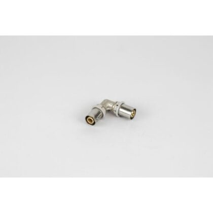 BEGETUBE Dubbele haakse Alpex perskoppeling - Ø16x2mm x 16x2mm FF - messing - hoek 90° 318001818
