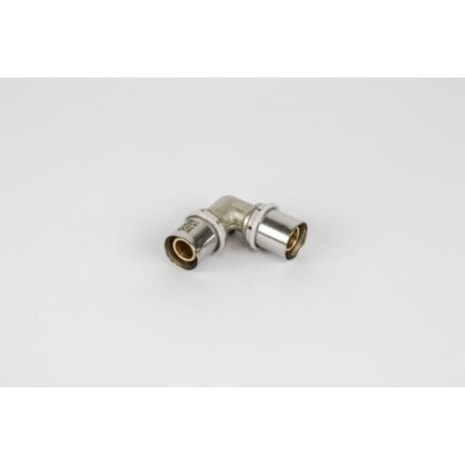 BEGETUBE Dubbele haakse Alpex perskoppeling - Ø26x3mm x 26x3mm FF - messing - hoek 90° 318005656