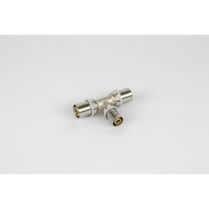BEGETUBE Alpex Perskoppeling - T-stuk - Ø20x2mm x Ø16x2mm x Ø20x2mm FFF - messing 328183535