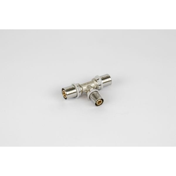 BEGETUBE Alpex Perskoppeling - T-stuk - Ø20x2mm x Ø16x2mm x Ø20x2mm FFF - messing 328183535