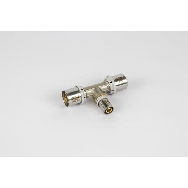 BEGETUBE Alpex Perskoppeling - T-stuk - Ø26x3mm x Ø16x2mm x Ø26x3mm FFF - messing 328185656