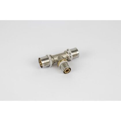 BEGETUBE Alpex Perskoppeling - T-stuk - Ø26x3mm x Ø20x2mm x Ø26x3mm FFF - messing 328355656