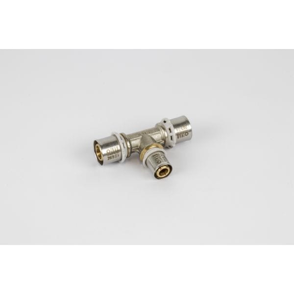 BEGETUBE Alpex Perskoppeling - T-stuk - Ø26x3mm x Ø20x2mm x Ø26x3mm FFF - messing 328355656