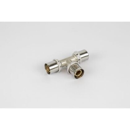 BEGETUBE Alpex Perskoppeling T-stuk 3 x Ø26x3mm - messing 328565656