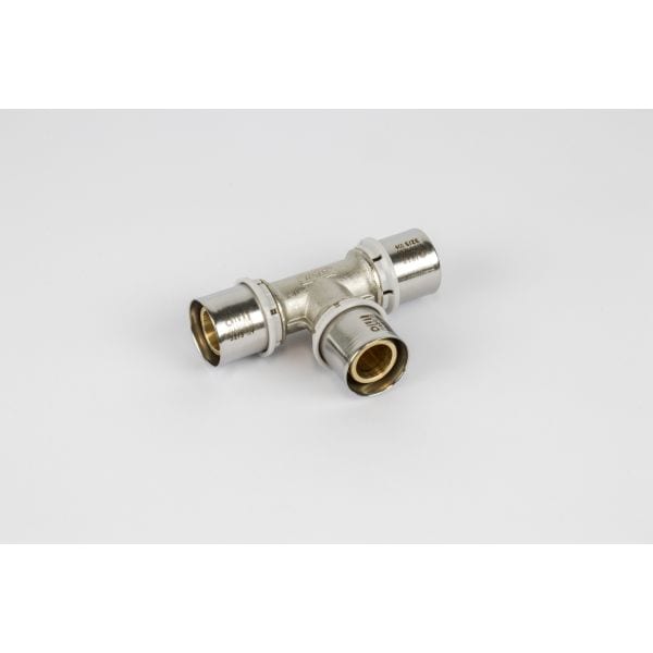 BEGETUBE Alpex Perskoppeling - T-stuk 3 x Ø32x3mm FFF - messing 328666666