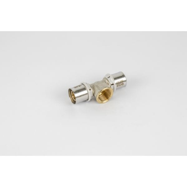 BEGETUBE Alpex Perskoppeling - T-stuk binnendraad - 26x3mm x 3/4'' V x 26x3mm - messing 338285656
