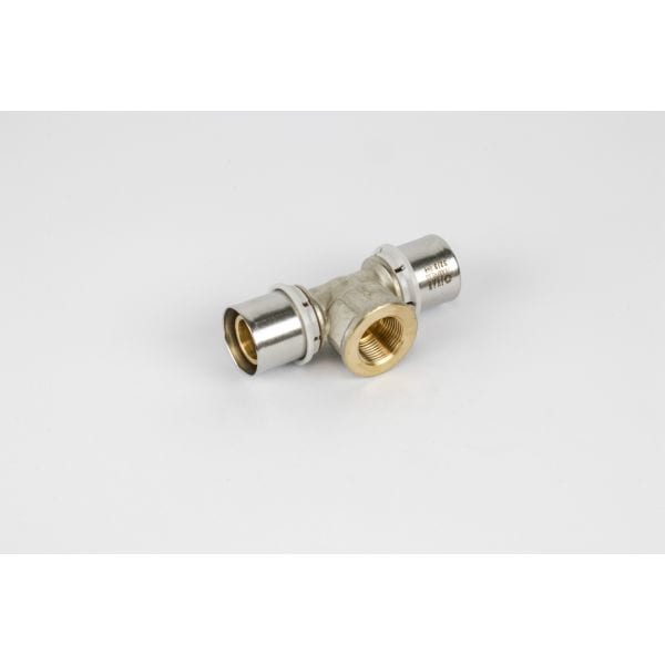 BEGETUBE Alpex Perskoppeling - T-stuk binnendraad - 32x3mm x 3/4'' V x 32x3mm - messing 338286666