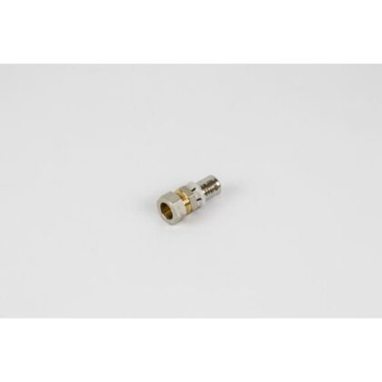 BEGETUBE Verchroomde rechte Alpex perskoppeling - 15/1mm x 16/2mm - koper 408021218