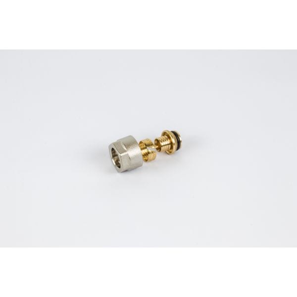 BEGETUBE Klemkoppeling - Eurokonus Ø 3/4''EK x 18/2mm - voor kunststofbuizen - messing 500600429