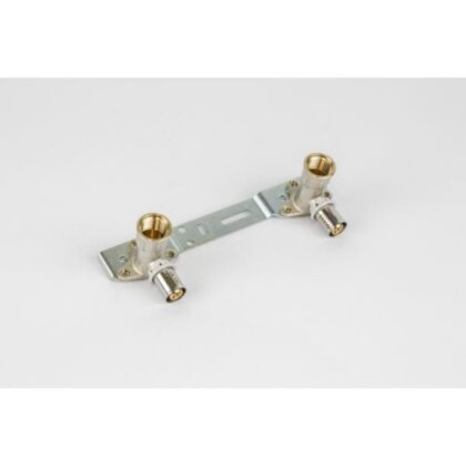 BEGETUBE Beugel met 2 verstelbare muurplaten voorgemonteerd - Ø1/2'' bi x 16/2 613265818
