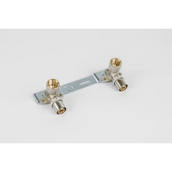BEGETUBE Beugel met 2 verstelbare muurplaten voorgemonteerd- Ø1/2'' bi x 20/2 613265835