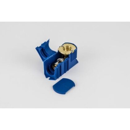 BEGETUBE Enkele muurinbouwdoos met 90° aansluiting 1/2''V blauw m perskoppeling 16x2 mm 621262818